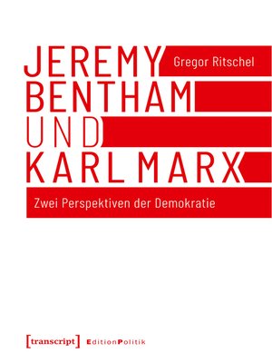 cover image of Jeremy Bentham und Karl Marx